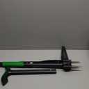 Weed Puller Tool with Long Adjustable Handle (36", 40", & 45"), Quick-Release Weed Ejector Mechanism, Lightweight Aluminum Stand-Up Heavy Duty Weed Remover, 4-Claw Head & Foot Pedal for Easy Weeding (Large)