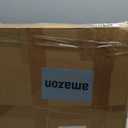 Mobile TV Cart Rolling TV Stand for 10-46 Inch Flat/Curved Screen Up to 88lbs, Height Adjustable Portable TV Cart with Tilting and Rotating, TV Stand with Wheels, Max VESA 200x200mm (Black)