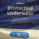 Amazon Basics Unisex Protective Underwear, Overnight Absorbency, Large, 56 Count, (4 Packs of 14)