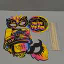 KatchOn, New Years Photo Booth Props 2026 - Pack of 30 | Neon New Years Eve Photo Booth Props for Happy New Years Decorations 2026 | New Years Eve Party Supplies 2026 | NYE Decorations 2026