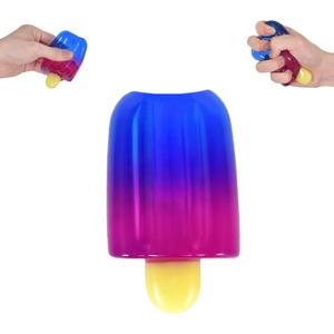 Popsicle Squishy Toy for Kids Ages 3+ & Adults, Slow Rising Fidget Squeeze Toy, Cute Popsicle Party Favors for Classroom Rewards, Birthday Gifts & Easter Basket Stuffers(Popsicle- A)