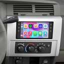 Car Radio Stereo for Dodge Dakota 2005-2011 with CarPlay Android Auto,7 Inch HD Touchscreen Radio Android 14 AHD Camera/GPS/MIC 2GB +32GB Car Radio Receiver