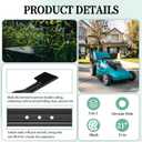 Lawn Mower Blade Replacement for Ma-Kita 3-in-1 Mower Blade 191V96-5 Compatible with Ma-Kita XML11, XML10 Lawn Mower