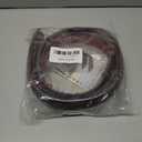 Vinyl Floor Transition Strip Self Adhesive Door Threshold 36 inch, Thresholds 1/2'' ~ 3/5'', Transition Strips for Doorways, Vinyl-Threshold Ramps for Door/Floor(Black Walnut)