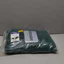 Bathroom Rug Set 2Piece, Thick &Soft Microfiber Shaggy, U Shaped Contour, Machine Washable Bath Mats, Absorbent Bath Rugs, Non-Slip Rubber Backing Bath Mat for Bathroom Floor, Tub and Shower,Green