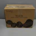 YANGQIHOME Acacia Hand Towel Box Cover Compatible with Kleenex Disposable Paper Hand Towels, Wall Mounted Paper Towel Holders, Hand Towel Holder for Bathroom, Car, Tabletop