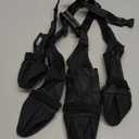 Waterproof Dog Boots for Small/Medium Dogs -Dog Paw Protectors Dog Suspender Boots Anti-Slip Pet Shoes for Outdoor Walking, Reflective Stay-On, Dirt-Proof Comfortable Booties (Black, Small)