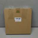 2Packs Molded Nylon Ceiling Medallion for Light Fixtures and Ceiling Fans, 9.8"OD x 4"ID x 0.94"P (Fits Canopies up to7-1/4")White