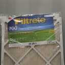 Filtrete 25x25x1 AC Furnace Air Filter, MPR 700, MERV 8, Tough on Pollen, Easy on Airflow, 3-Month Pleated 1-Inch Electrostatic Air Cleaning Filter, 6-Pack (Actual Size 24.81 x 24.81 x 0.81 in)