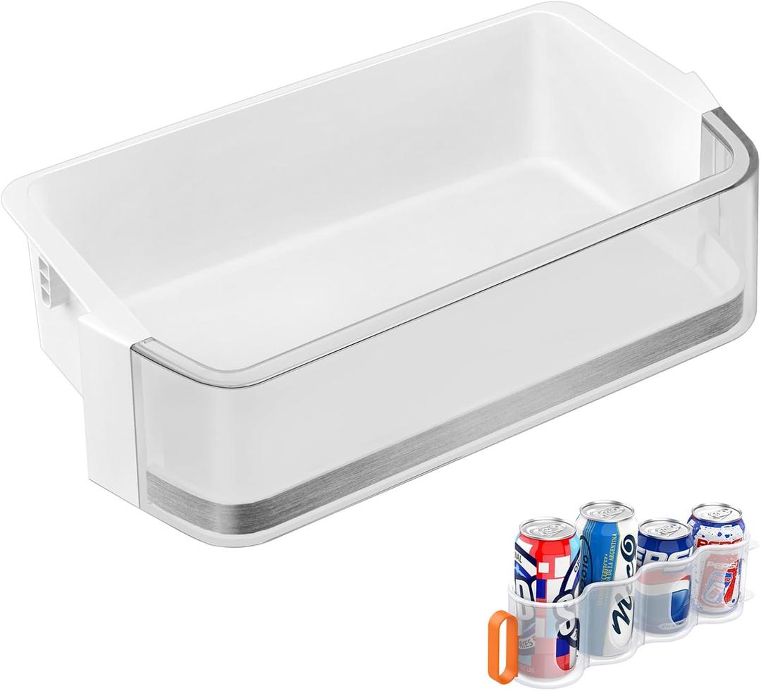UPGRADED DA97-13805C Door Shelf Bin Compatible with Samsung Refrigerator RF28R7201SR Door Shelf RF28R7201SG RF24R7201SR RF24R7201SG RF28R7201DT RF24R7201DT Samsung Fridge Door Shelves-Right Door Bin