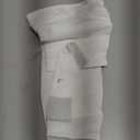 BraceAbility Anti Embolism Compression Stockings - Thigh High Medical TED Hose 15-20 mmHg with Top Toe Inspection Hole for Men, Women, Post Surgery Recovery, Varicose Veins, DVT Prevention (L)