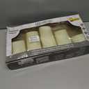 Flameless LED Candles Set of 5 with Dancing Flame Effect, Remote Control & 24-Hour Timer, Perfect for Yoga & Meditation Atmosphere, Battery Operated Indoor & Outdoor Candles (D3 x H3.94-7.87)