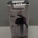 Airpot Coffee Dispenser Thermal with Pump,3L/102 Oz Insulated Stainless Steel Large Airpot Coffee Carafe Lever Action for Hot/Cold Water,Thermal Carafe for Hot Cocoa for Parties (101.4 Ounces)