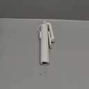 Selfie Stick Travel Tripod for Cell Phone with Remote Control and Phone Holder, Extendable Selfie Stick for iPhone, iPhone Tripod for Video Recording, 50 Inch, White