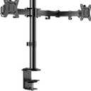 ErGear Dual Monitor Stand, Heavy Duty Adjustable Monitor Desk Mount for 2 Screens up to 32 Inches, Fully Adjustable Height, Tilt, Swivel, Rotate, Supports 17.6 lbs per Monitor Arm, Easy Installation