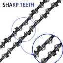 2PC 12 Inch Chainsaw Chain for SKIL TH1200C-11 / TH1200C Chainsaw - 1/4" | 12" Replacement Chain for Skil TH1200C / TH1200C-11 Chainsaw - SCN1204