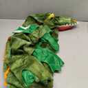 Dog Costume Halloween Dog Crocodile Dinosaur Costume for Small Large Dog Pets Winter Warm Coat Jumpsuits (Green, XXL)