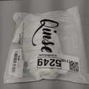 QINSEN Women's Sexy Open Back Sleeveless Crop Tank High Neck Slim Fit Cropped Tee Shirt Y2k Tops (White)