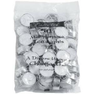 Candle Lite 4231595 Tea Light Candles, 50-Pk. - Quantity 6