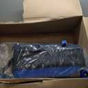 ELITE 3 Bowling Ball Slim Triple Tournament Travel Roller Tote Bag with Wheels -Removable Shoe Compartment and Accessory Pouch - USB Charging Port and Storage Pockets, (Black/Royal)