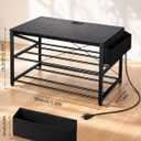 AHOWPD 3D Printer Stand with Filament Storage, Heavy Duty 3D Printer Table