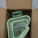 Corner Sink Strainer,Sink Strainer Basket,2026 New Upgraded Suction Cup Press Sink Drainer Basket,Food Drainer for Sink,Practical Corner Kitchen Sink,Sink Ccorner Strainer Helper (Green)