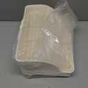 Automatic Parakeet Bird Bath with Pump, Large Bird Shower Fountain Indoor Bathtub with Running Water, Parrot Bath Tub Faucet for Pet Birds, African Grey, Cockatiel, Conure, Budgie, Lovebird (Square - White)