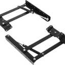 POPETPOP 1Pair Lift Up Coffee Table Mechanism Pneumatic Hydraulic Spring Hinge Support for Tea Table Folding Stand Smooth and Silent Operation Finish Heavy Duty