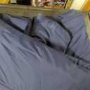 REST Evercool Cooling Comforter, Full/Queen, Blanket for Hot Sleepers, All Season Bedding to Keep Cool for Night Sweats, Breathable Lightweight Blanket, 90"x90" Inches, Midnight Blue