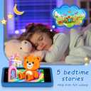 3.97" Touchscreen Kids Toys Smart Phone, Kids Phone with Games & Dual Camera, Toddler Toys Phone, Boys and Girls Learning Toy Phone for 3-9 Years Old (Blue)
