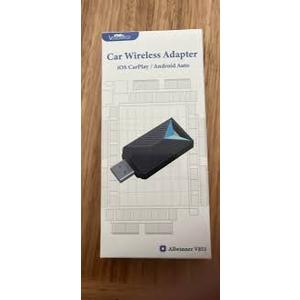 VCARLINKPLAY Wireless CarPlay Adapter/Android Auto, 2 in 1 Wired to Wireless Carplay Dongle Fit for Factory Wired CarPlay/Android Auto Cars 2016+, 5GHz WiFi Low Latency Plug-Play Online Update