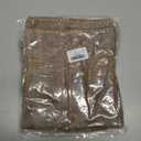 decorUhome Spring Chenille Soft Cozy Throw Pillow Covers 20x20 Set of 2, Modern Farmhouse Boho Velvet Decorative Pillow Cases with Stitched Edge for Couch Sofa Bed Home Decor, Brown