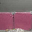 AWTATOS Cube Storage Organizer Protable Closet Organizers and Storage for Kids DIY Stackable 12 Cube Storage Shelves Clothes Organizer for Bedroom, Home, Pink