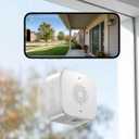 SOIADV 2K Wireless Window Camera,No-Drill Install,2.4GHz & 5GHz WiFi Indoor Cameras for Home Security,AI Human & Vehicle Detection, 6s Pre-Roll, Battery Powered,4MP Color Night Vision,SD/Cloud