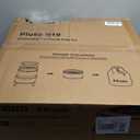 TURBRO 19 Inch Smokeless Fire Pit for Outdoor Wood Burning, Portable Stainless Steel Camping Stove with Stand, Removable Ash Pan, Waterproof Storage Bag, Unique Nested Design, Pluto R19-PG, Black