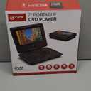 GPX PD701B PD701B Standard Portable DVD Player with 7-in. Swivel Screen and Remote