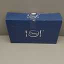 DELLING Large Serving Platter Set 16/14/12inch Large Serving Tray - Rectangular White Serving Trays for Party, Turkey Platter Set of 3, Dinner Parties