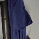 Blissun 7.5 ft Patio Umbrella, Yard Umbrella, Outdoor Market Umbrella with Push Button Tilt Crank (Navy Blue)