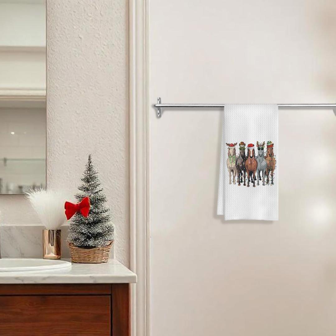 Mix of Decorations Kitchen Towels Set of 3