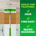 Swiffer Hair Magnet Deluxe Starter Kit with Collapsible Pole, 9 Hair Magnet Dry Cloths, 2 Bonus Mop & Go Wet Cloths pami