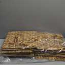 12X12X10in Water Hyacinth Storage Baskets, Wicker Storage Cubes Set of 3, Kitchen Baskets for Pantry Organization, Foldable Square Baskets for Shelves