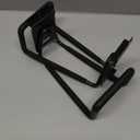 Slatwall Hose Hooks, Heavy Duty Garage Storage Utility Tool Double Holder Bike Hanger Organizer for Bicycle Ladder and Folding Chairs (2 Pack, Black)