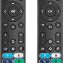 (Pack of 2) Universal Remote Control for Insignia/Toshiba/Samsung/TCL/Vizio/Pioneer/Roku Smart TVs Remote Replacement, Compatible with Voice Smart TV