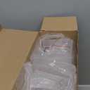 RattanView 16 pack Acrylic China Dinnerware Display Stand 8 Pcs 3 Tiers Clear Plate Dish Platters Setting Holder and 8 Pcs Tea Cup Saucer Stand for Kitchenware Tableware Display Organizer