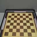 Chessnut Air Electronic Chess Board with AI Handcrafted Wooden Board, LED Indicators, Adaptive Difficulty, Full Piece Recognition Play Online on Major Chess Platforms, 33*33*1.8cm