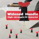 Reusable Tile Leveling System, Tile Tools for Installation, Tile Leveling Clips Tile Spacers(120 Sets+120 Extra Pins)