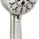 DELTA FAUCET -faucet ProClean Brushed Nickel Handheld Shower, Handheld Shower with High Pressure Spray, Shower System with Handheld, Lumicoat Stainless 59584-SS-PR-PK