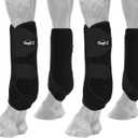 Tough 1 Extreme Vented Sport Boots Set (Medium, Black)