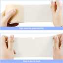 4 Rolls Pre Wrap Tape 2.75 Inch x 30 Yards Prewrap Athletic Tape, Prewrap Headbands for Hair Soccer, Foam Underwrap Sports Wrap for Wrists Elbows Knees Ankles, Avoid Skin Injuries (Beige)