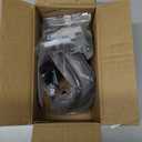 GeeWatom Garage Storage Utility HooksGarage Garden Tool OrganizerSteel Wall Mount Hooks, Large Garden U Hooks 2 Pack (Type-2-Black)